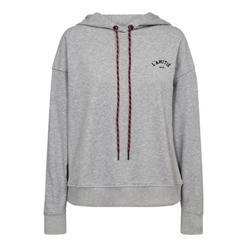Haute L' Amitié - Mini Curve Hoodie Sweat - Grey Melange
